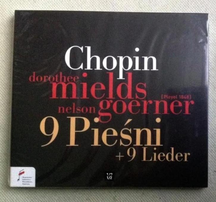 Chopin 9 Songs/9 Lieder Dorothee Mields Nelson Goerner, Cd's en Dvd's, Cd's | Klassiek, Nieuw in verpakking, Vocaal, Romantiek
