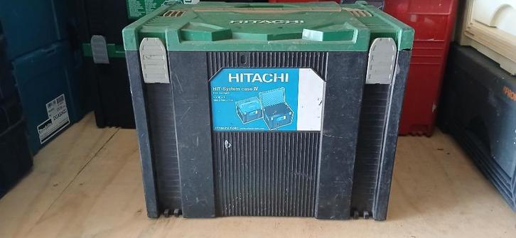 Hitachi Hikoki systainers-gereedschapskoffers-sistainer box, Doe-het-zelf en Verbouw, Kratten en Dozen, Gebruikt, Minder dan 50 cm