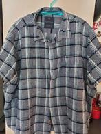 Angelo Litrico Overhemd 6XL Korte Mouwen, Ophalen of Verzenden, Zo goed als nieuw, Blauw, Overhemd