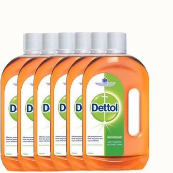 Dettol Allesreiniger Ontsmettingsmiddel 6x750 ML € 6,- p.st. beschikbaar voor biedingen