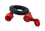 CEE 32A 10 meter krachtstroom verlengkabel 380V - 400V IP44, Verzenden, Nieuw, Kabel of Snoer