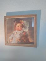 Leuke barok prent in lijst, Ophalen of Verzenden