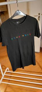 Zwart T-shirt met 'F*CK THIS' print - Maat M, Maat 48/50 (M), Zwart, Ophalen of Verzenden, Zo goed als nieuw