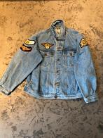Hog  dames denim jack blauw L met patches, Motoren, Kleding | Motorkleding, Jas | textiel, Tough, Ophalen of Verzenden, Nieuw zonder kaartje