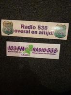 Radio 538 vintage sticker 103FM radio Nederland sticker, Ophalen, Zo goed als nieuw