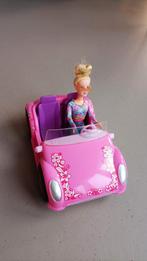Roze Barbie auto, Kinderen en Baby's, Speelgoed | Poppen, Ophalen of Verzenden, Gebruikt, Barbie