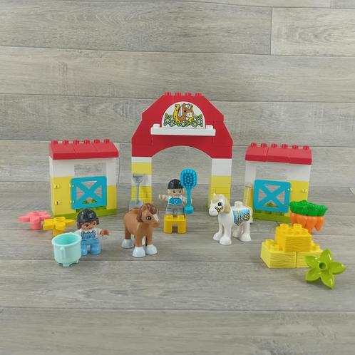 duplo manege / paardenstal / boerderij, Kinderen en Baby's, Speelgoed | Duplo en Lego, Zo goed als nieuw, Duplo, Ophalen of Verzenden