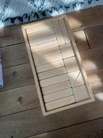 Houten Blokken Doos - Massief en Compleet, Ophalen, Gebruikt, Overige merken