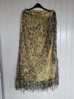 Gele panterprint midirok van Mention, mt.S, Kleding | Dames, Verzenden, Geel, Nieuw, Mention