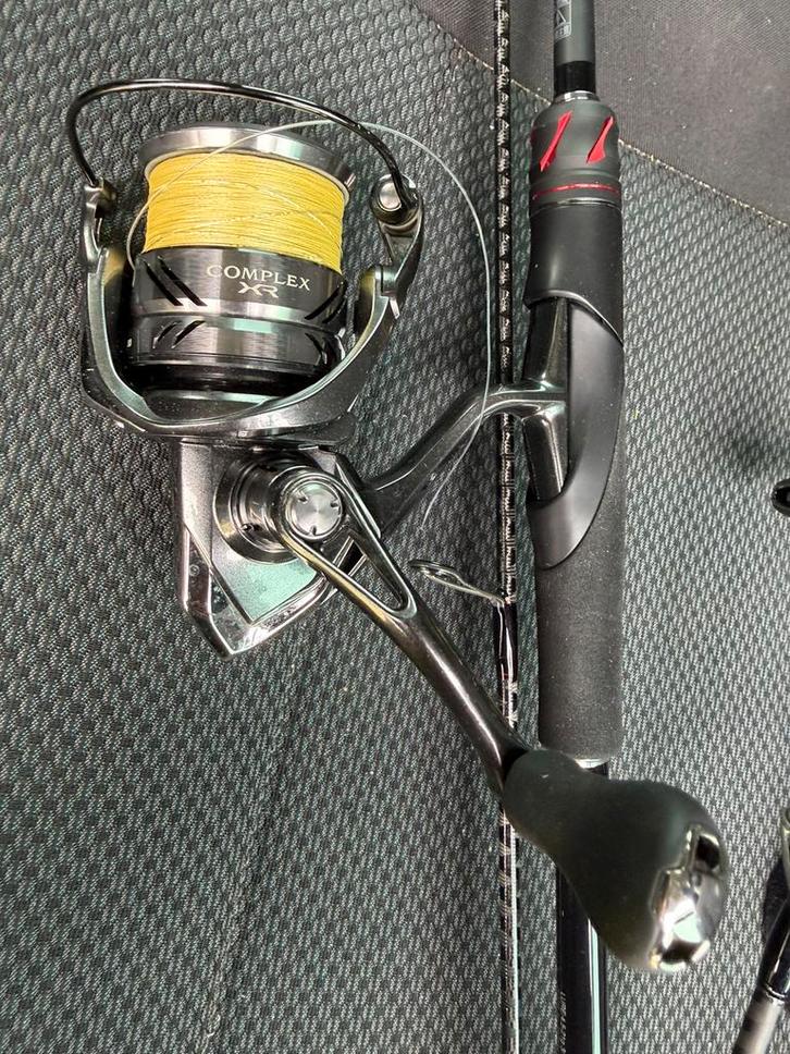 Shimano Complex XR, Watersport en Boten, Hengelsport | Roofvissen, Zo goed als nieuw, Molen, Ophalen of Verzenden