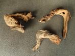 3 stukken kienhout, Ophalen of Verzenden, Gebruikt, Plant(en), Steen of Hout