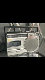 Philips D 7254 Radio/Cassette Recorder von 1983/1984, Audio, Tv en Foto, Radio's, Zo goed als nieuw
