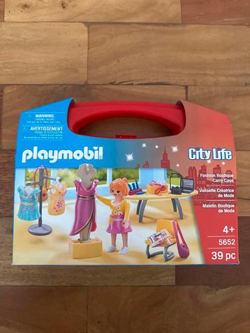 Playmobil City Life Fashion Boutique - Koffer 5652 beschikbaar voor biedingen