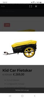 KID CAR, fietskar met afdekzeil, Fietsen en Brommers, Ophalen, Gebruikt, Bagagekar, Minder dan 20 kg