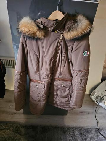 Bruine Winterjas Maat L/XL beschikbaar voor biedingen