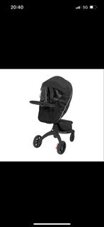 Stokke V6 Kinderwagen - All Black, Ophalen of Verzenden, Zo goed als nieuw, Overige merken, Verstelbare rugleuning