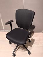 Bureaustoel verstelbaar, Huis en Inrichting, Bureaustoelen, Ophalen, Zwart, Zo goed als nieuw, Bureaustoel