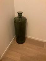 Hoge vaas van gerecycled groen glas, Ophalen, 50 tot 75 cm, Groen, Glas