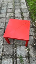 IKEA tafeltje rood 2 delen, Ophalen of Verzenden, Zo goed als nieuw