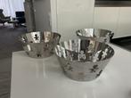 Alessi schalen mandjes King Kong chroom per stuk te koop, Ophalen, Zo goed als nieuw, Rond, Overige materialen