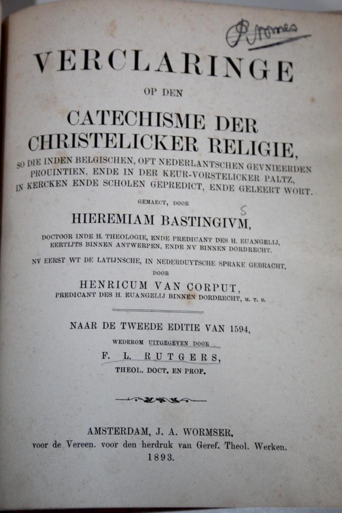 H. Bastingius - Catechismusverklaring, Boeken, Godsdienst en Theologie, Gelezen, Christendom | Protestants, Ophalen of Verzenden