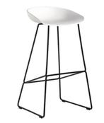 HAY ABOUT A STOOL AAS 38 BARKRUK ZWART ONDERSTEL, Huis en Inrichting, Barkrukken, 5 krukken of meer, Ophalen of Verzenden, Nieuw