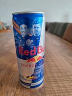 ongeopend blikje met afbeelding max verstappen en perez, Verzamelen, Blikken, Ophalen, Nieuw