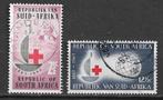 Zuid Afrika 1963 100jr Rode Kruis, Postzegels en Munten, Verzenden, Zuid-Afrika, Gestempeld