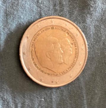 2 euro munt Willem Alexander en Beatrix  beschikbaar voor biedingen