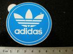 sticker adidas logo vintage klein - middel lichtblauw, Verzamelen, Stickers, Merk, Zo goed als nieuw, Verzenden