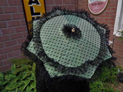 Antieke Engelse inklapbare flaneer of rijtuig parasol c1870, Antiek en Kunst, Antiek | Kleding en Accessoires, Dames, Ophalen of Verzenden