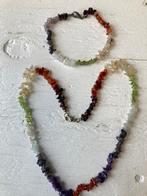 Chakra split ketting met gratis armband, Ophalen of Verzenden, Mineraal
