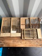 Antieke solingen messenset, Antiek en Kunst, Ophalen of Verzenden