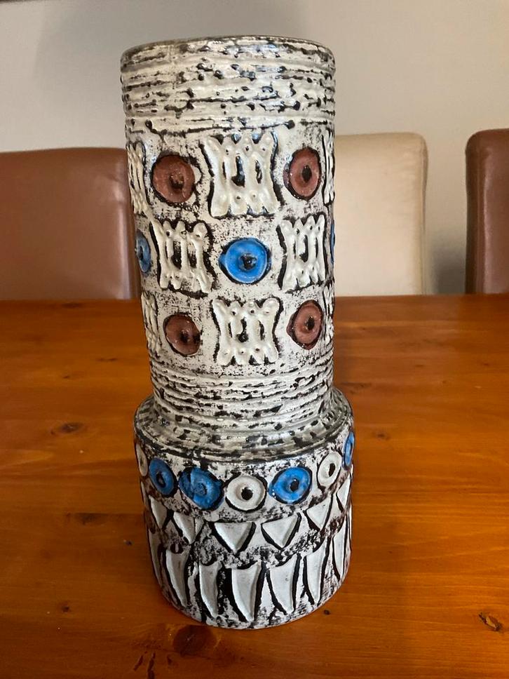 Vintage SPARA Vaas 612/25, Huis en Inrichting, Woonaccessoires | Vazen, Gebruikt, Overige kleuren, 75 cm of meer, Aardewerk of Porselein