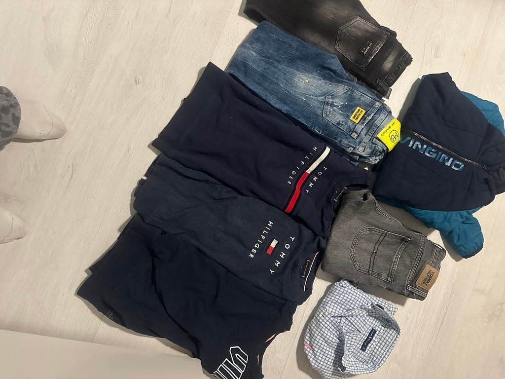 My brand tommy hilfiger vingino kleding jongen, Kleding | Heren, Ophalen of Verzenden, Zo goed als nieuw, Overige maten