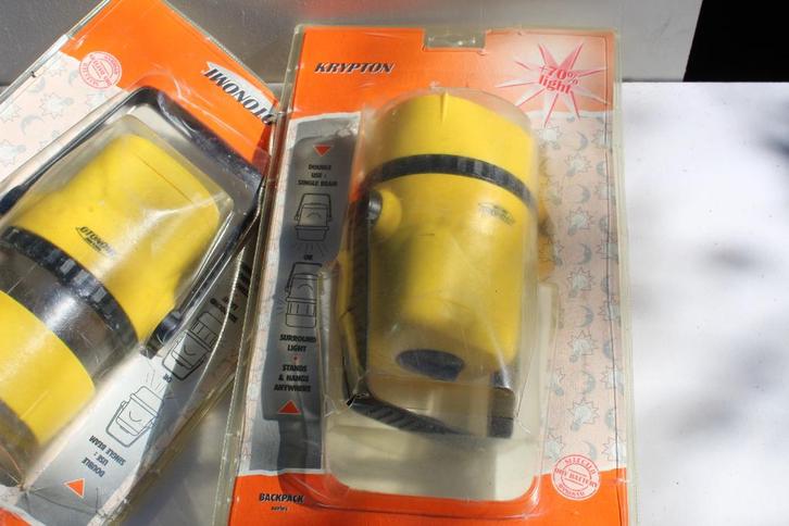 Noodlamp - pechlamp - Schijnwerper, Caravans en Kamperen, Zaklampen, Nieuw, Batterij, Ophalen