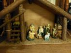 Kerststal met beelden, Diversen, Kerst, Ophalen of Verzenden, Gebruikt