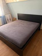 Boxspring Ikea incl. Matras, Ophalen, Zwart, Tweepersoons, Zo goed als nieuw