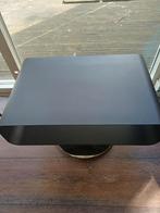 Vintage - Space age audiomeubel tafel / 334, Huis en Inrichting, Tafels | Bijzettafels, Ophalen, Minder dan 45 cm, Metaal of Aluminium