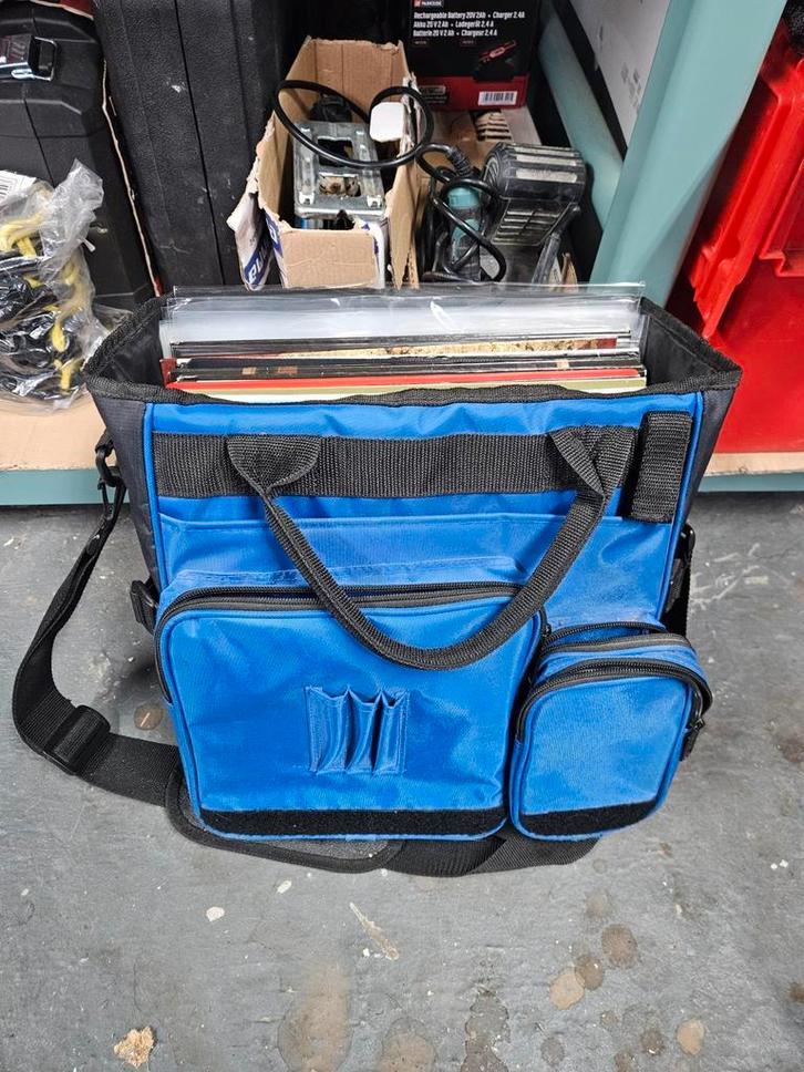 Tas met hardstyle vinyl, Cd's en Dvd's, Vinyl | Dance en House, 12 inch, Ophalen