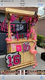 Sweet 16 party bar - sweet 16 decoratie - bar huren loper, Hobby en Vrije tijd, Feestartikelen | Verhuur, Verzenden, Zo goed als nieuw