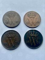 Centen Nederland, Postzegels en Munten, Munten | Nederland, Setje, Koning Willem I, Ophalen of Verzenden, 1 cent