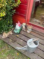 Tuinkabouters + Gieter - Gratis!, Ophalen, Gebruikt, Kunststof, Tuinkabouter