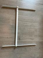 Ikea Hjalpa verstelbare kledingroede incl ophangrails, Ophalen of Verzenden, Zo goed als nieuw