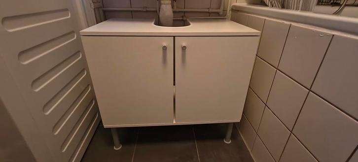 Badkamer/Gootsteenkast Ikea FULLEN, Huis en Inrichting, Badkamer | Badkamermeubels, Gebruikt, Wastafelkast, Minder dan 100 cm
