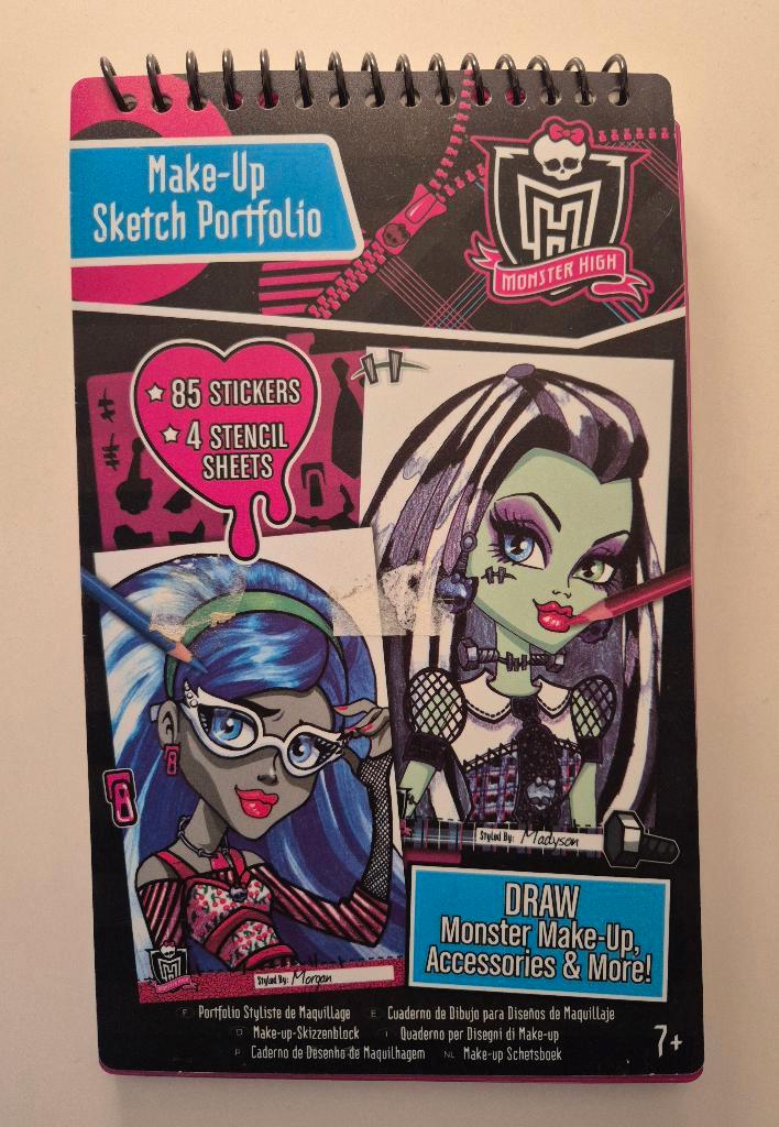 Monster High Make-up Tekenen, Kinderen en Baby's, Speelgoed | Educatief en Creatief, Zo goed als nieuw, Knutselen, Ophalen of Verzenden