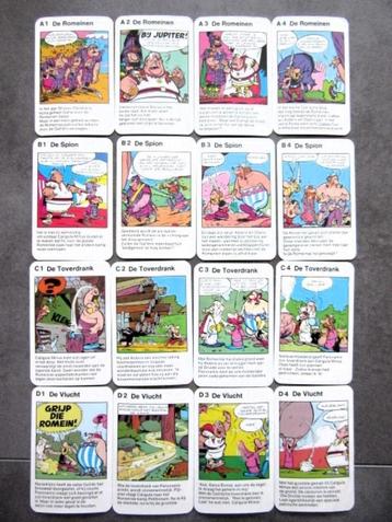 Vintage Asterix kwartet spel - kwartetspel beschikbaar voor biedingen