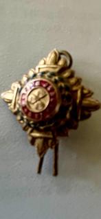 Tria  Juncta  In  Uno  Badge / Speld, Verzamelen, Militaria | Tweede Wereldoorlog, Embleem of Badge, Ophalen of Verzenden