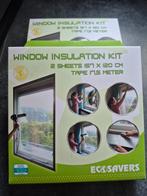 Ecosaver Raamisolatie Kit - 3 stuks, Doe-het-zelf en Verbouw, Isolatie en Afdichting, Minder dan 4 cm, Overige materialen, Nieuw