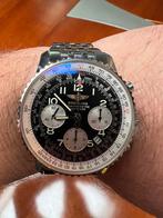 Breitling Navitimer 41.8 mm Fullset goede staat met garantie, Breitling, Staal, Staal, Zo goed als nieuw